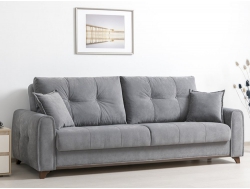 Диван-кровать Плимут серый ТД 377