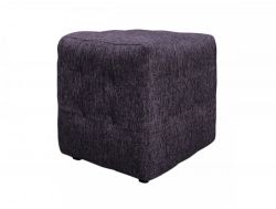 Пуф тканевый баклажан