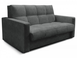 Диван Рэй 1600х2000 Клетка с прямыми подлокотниками вивальди 34