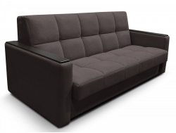 Диван Рэй 1800х2000 Клетка с прямыми подлокотниками с МДФ вивальди 10