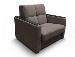 Диван Рэй 700х2000 Клетка с прямыми подлокотниками с МДФ вивальди 8