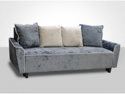 Диван-кровать Рио 2 Сальса графит-Сальса боне