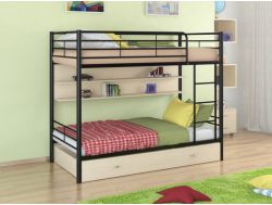 Двухъярусная кровать Севилья 3 ПЯ Черная