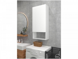 Шкаф навесной для ванной комнаты и туалета MH24 Софт лотос