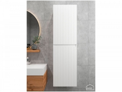 Шкаф пенал навесной для ванной комнаты и туалета MH11 Софт лотос