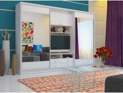 Шкаф-купе Валерия белый