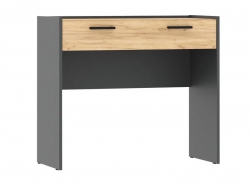 Стол туалетный Оттавия НМ 011.40 Антрацит/Дуб Крафт Золотой