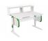 Парта СУТ.25-01-Д2 белый с зеленым