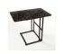 Стол пристенный Компакт Пластик 0440-черные опоры