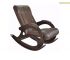 Кресло-качалка К 5/1, коричневый крокодил