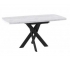 Стол раздвижной Leonel-110 серый сланец/черный
