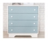 Комод 4 ящика Облако голубой