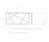 Тумба Geometry 800-0-1 Como навесная белый