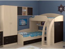 Детская Соня 1-2-3 Венге