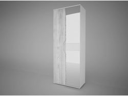 Шкаф двухстворчатый с зеркалом Сорренто Н-80