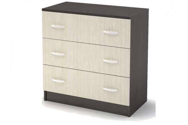 Комод 3 ящика КМ 551-М Басса венге