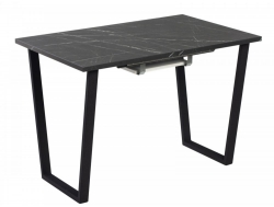 Стол раздвижной Атлант-01 ЛДСП черный