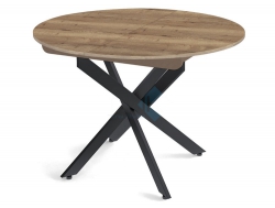 Стол Dikline RDBX 100 опоры R90 Дуб Галифакс