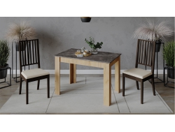 Стол обеденный «Промо» тип 2 - 012.000.000 Дуб Крафт золотой, Ателье темное