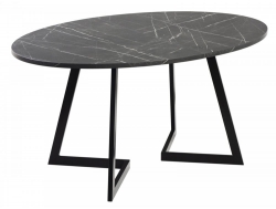 Стол раздвижной Олсен ЛДСП черный