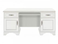 Стол письменный S320-BIU 2D2S Кентаки Белый
