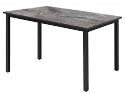 Стол Трио 1400*800 мм Паладина/черные опоры