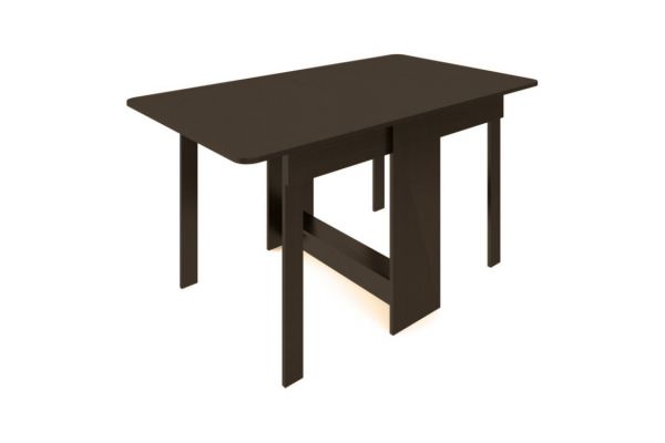 Стол-книжка овальный венге