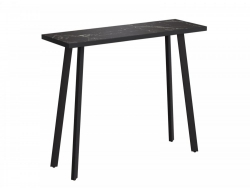 Столик консольный Эйден Камень Черный