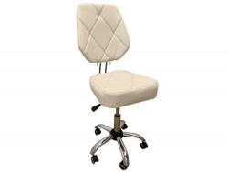 Стул мастера Грэй на металлическом каркасе бежевый