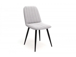 Стул Остин полоса светло-серый/черный - 4 шт