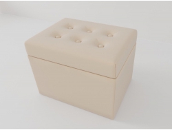 Пуф Сундук 02ПФКВ Бежевый велюр