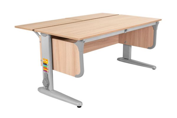 Парта СУТ 49 с полкой ясень
