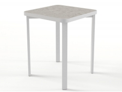 Табурет Компакт 0414 профиль белый