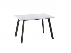 Стол раздвижной Borg-120 серый сланец/черный