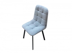 Стул Квадро М серебро/черный - 2 шт.