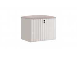 Тумба для обуви «Тиффани» Исп.2.1 - 307.003.000 Кашемир, Кашемир матовый