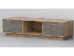 ТВ тумба Эго Т-3 камень темный цоколь