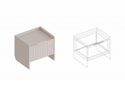 Тумба прикроватная Тефия