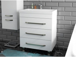Тумба с раковиной Monaсo 700 напольная 3 ящика