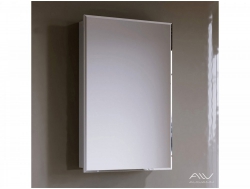 Зеркальный шкаф Vittoria 50-01 белый